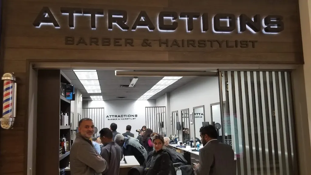 Attractions Barber and hairstylist — Barber shop in Surrey